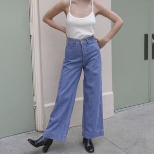 Carol Callahan Stewart Pant in Blue Denim